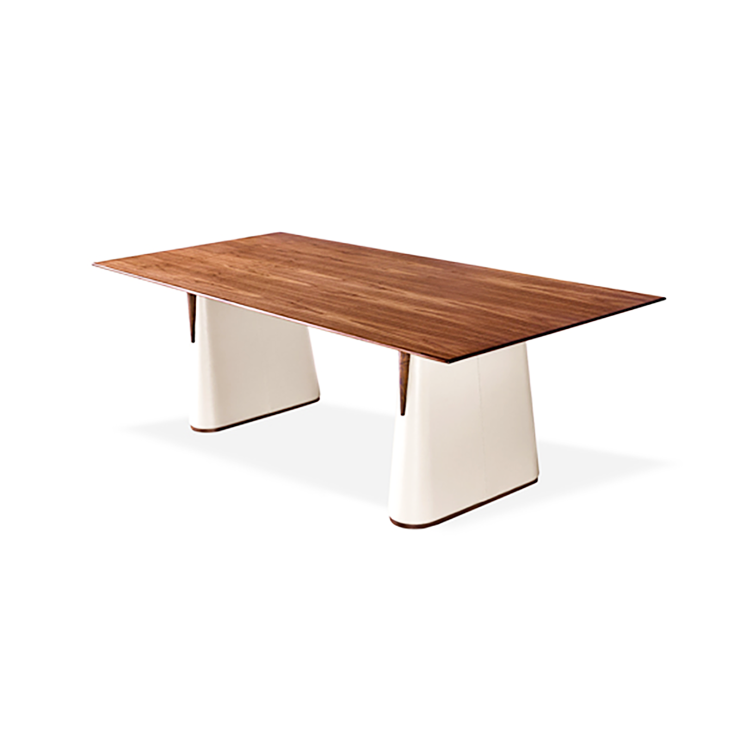 样板房实木板长型餐桌｜DT1601