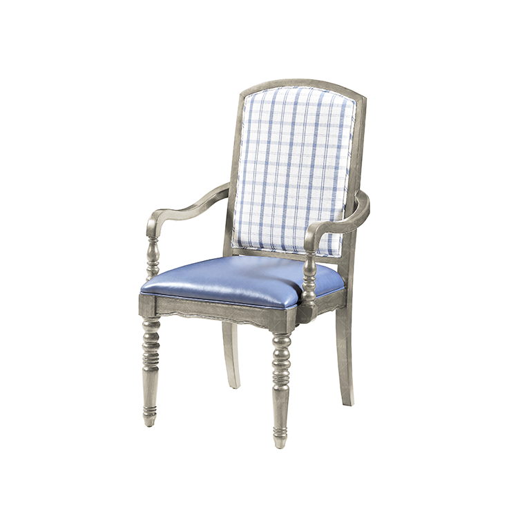 样板房书房时尚扶手椅(浅色)|AJ02-K3A-AJ4