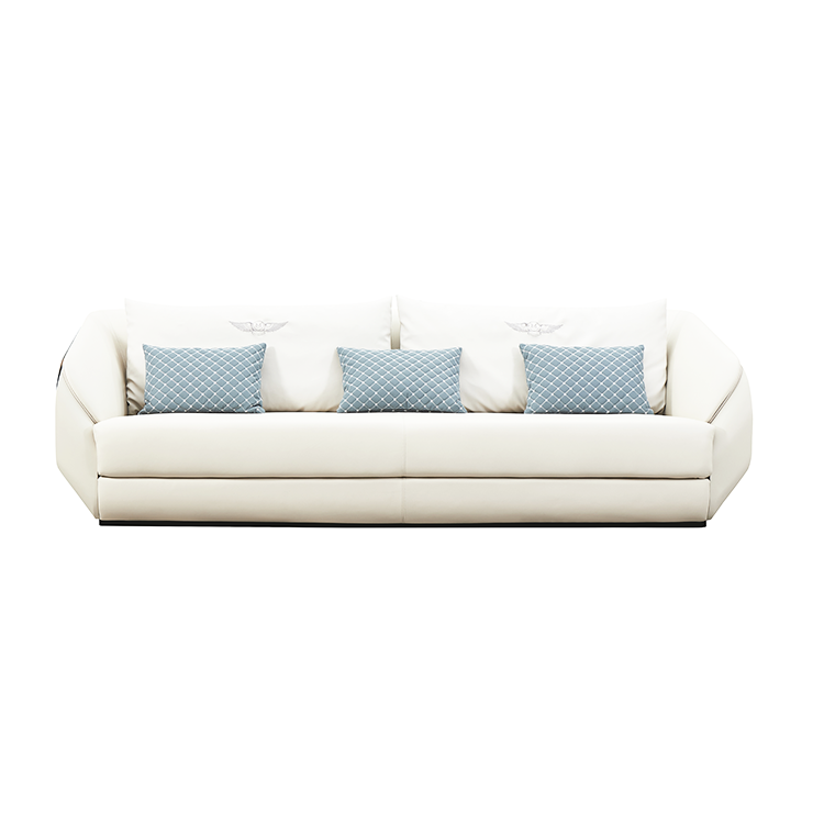 现代超时尚奢华真皮组合沙发|MST-9625